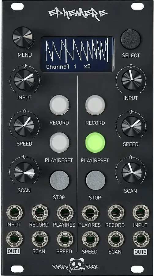 Ephemere dual channel CV recording interface