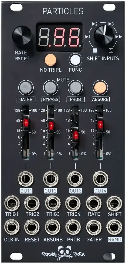 Particles Eurorack module panel