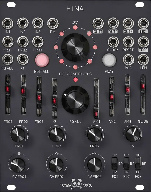 Etna Eurorack module panel